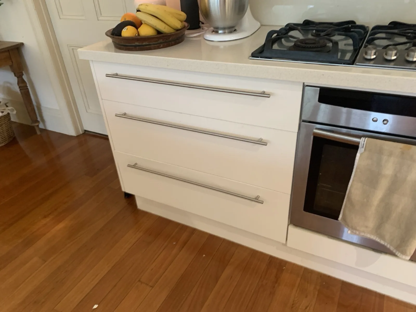 Kitchen drawers and cooktop by JT Handyman in Malvern